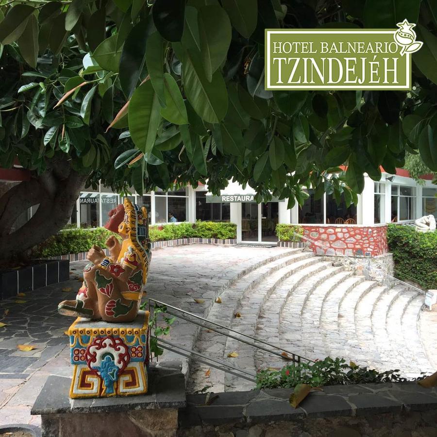Hotel Balneario Tzindejeh Таскильо Экстерьер фото
