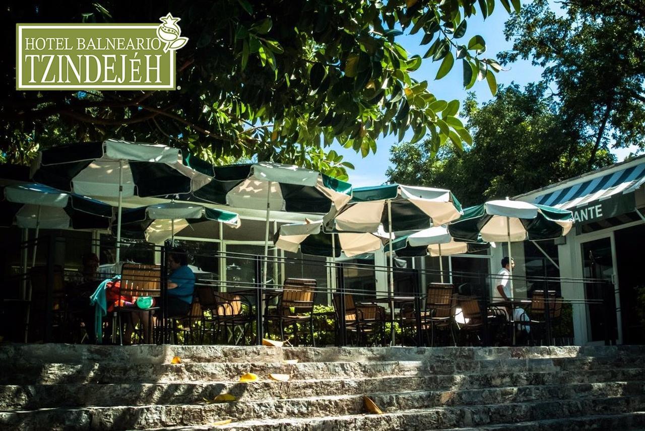 Hotel Balneario Tzindejeh Таскильо Экстерьер фото