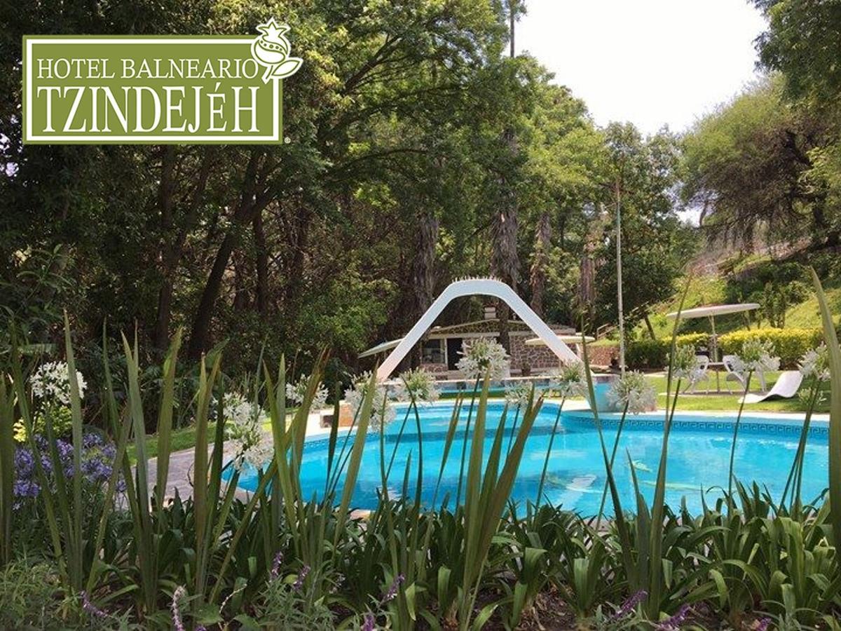 Hotel Balneario Tzindejeh Таскильо Экстерьер фото