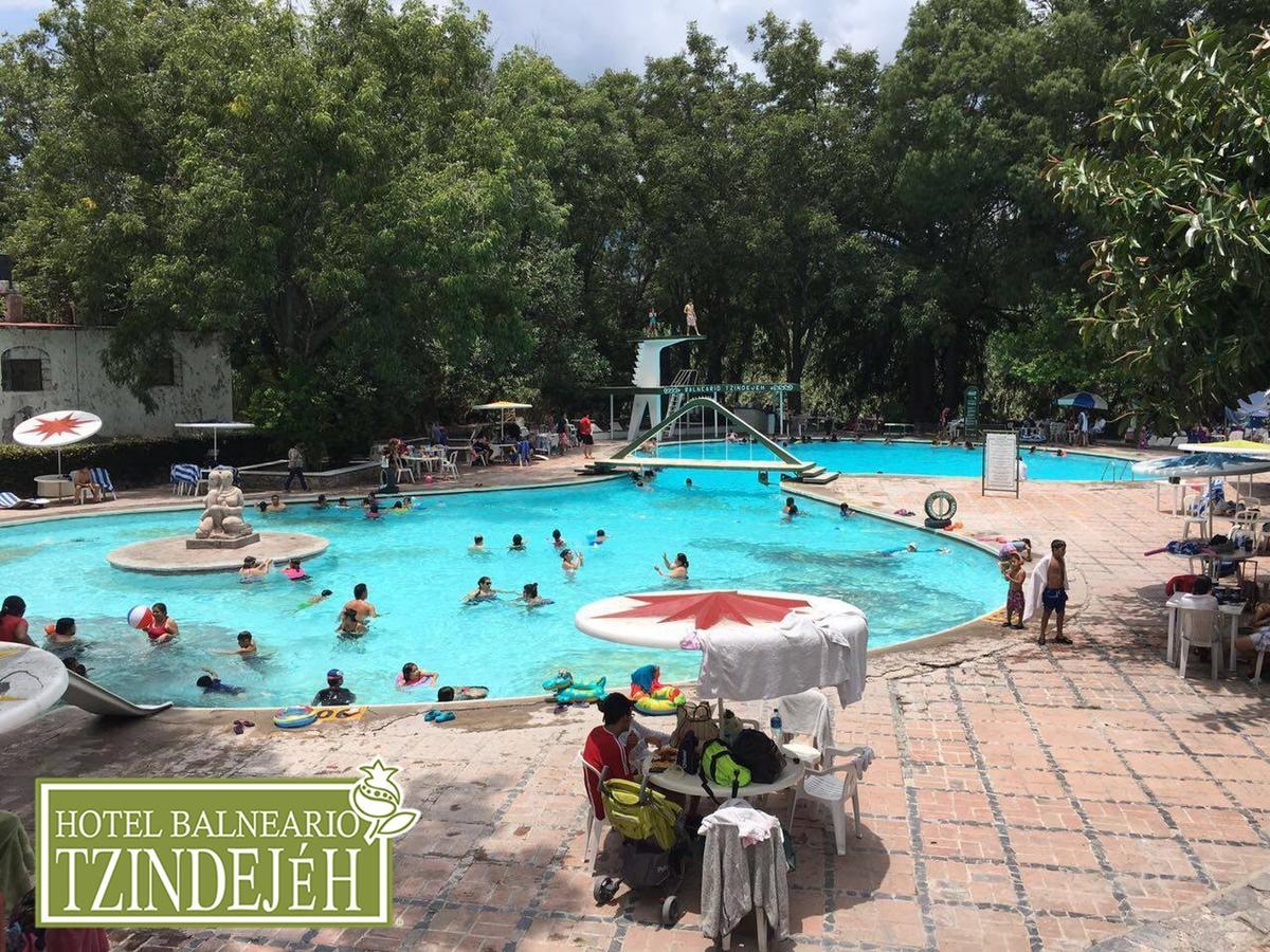 Hotel Balneario Tzindejeh Таскильо Экстерьер фото